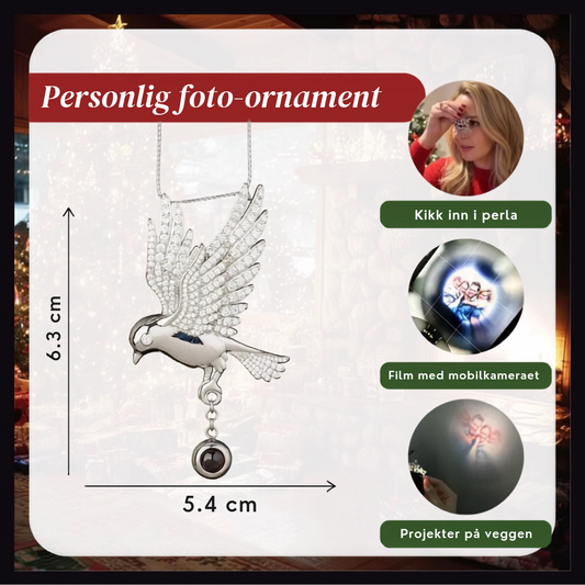 Fotoornament fugl