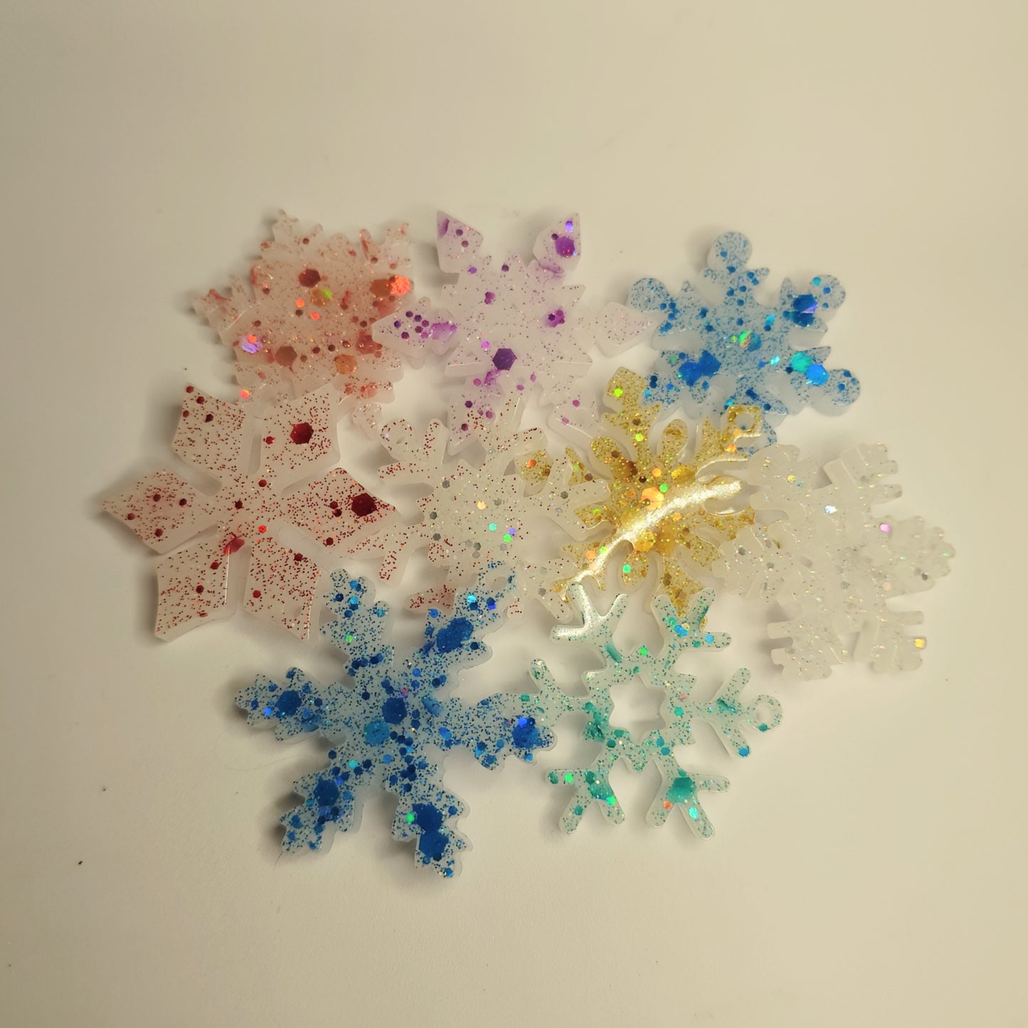 Snøfnugg juletrepynt liten