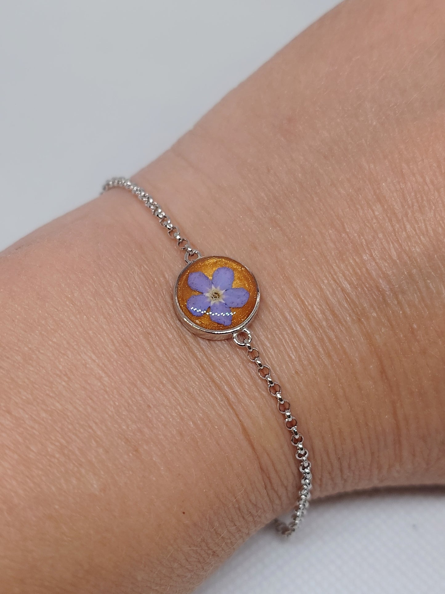 Forglemmegei armbånd