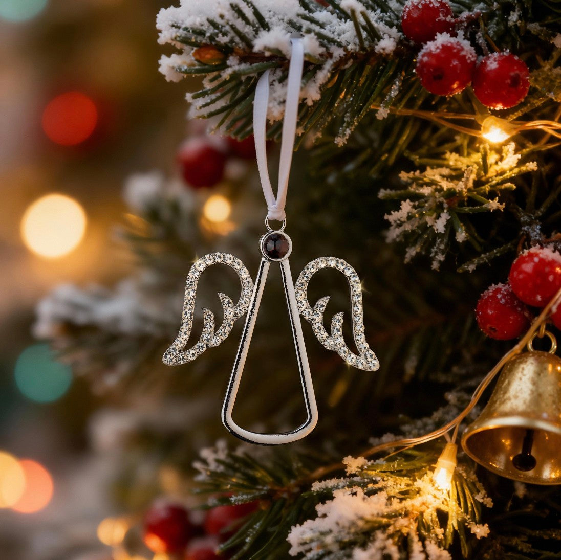 Foto-ornament engel