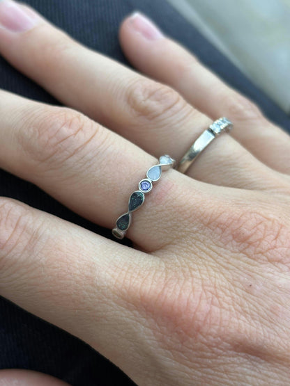 Olivia infinity med 4 fødselssteiner