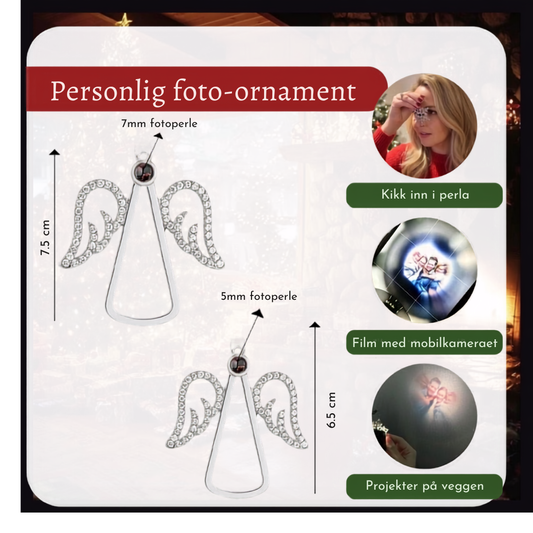 Fotoornament engel