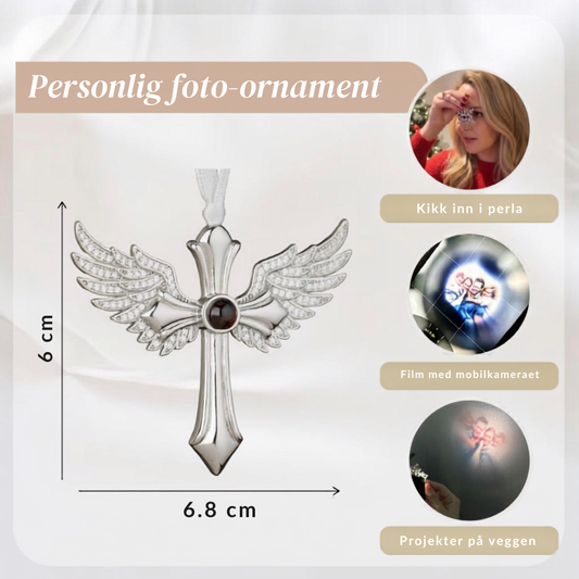 Fotoornament kors
