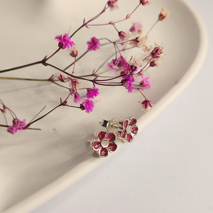 Blomst øredobber