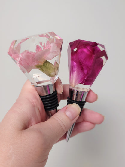 Vinkork med dine blomster