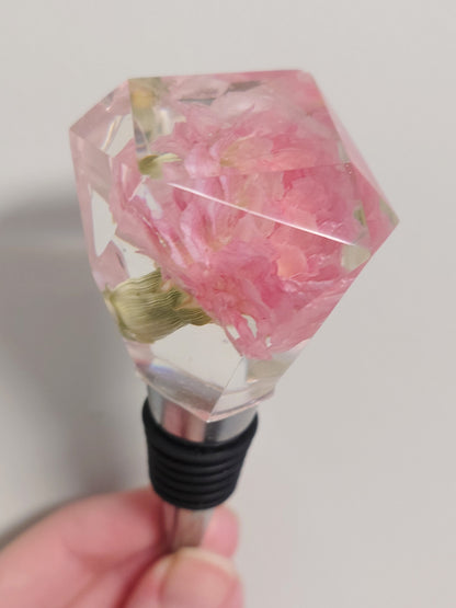 Vinkork med dine blomster