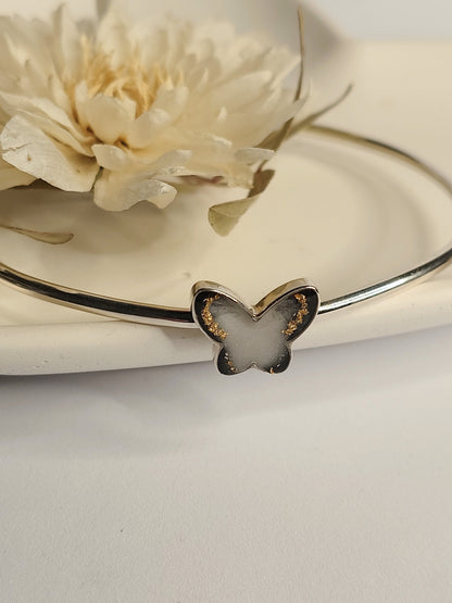 Sommerfugl bangle-armbånd