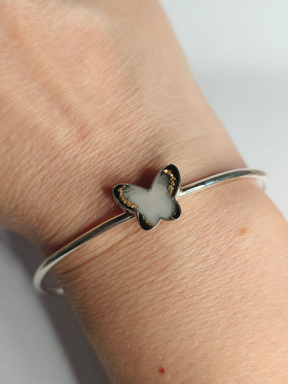 Sommerfugl bangle-armbånd