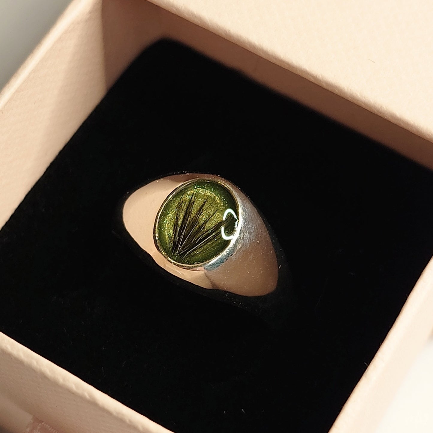 Martin oval signetring