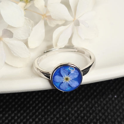Forglemmegei justerbar ring
