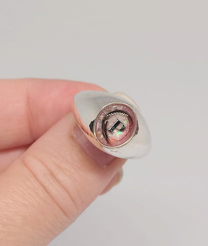 Martin oval signetring