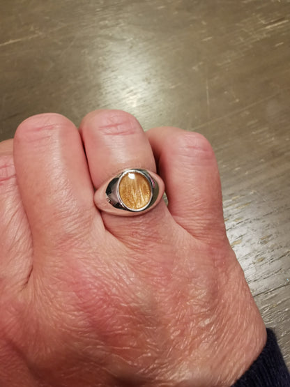 Martin oval signetring