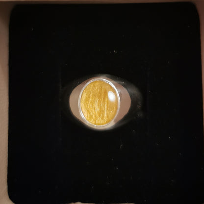 Martin oval signetring