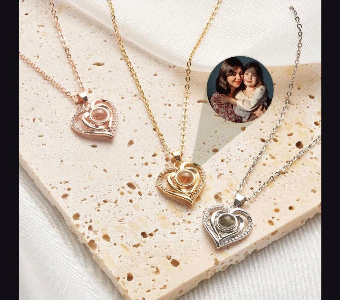 Fotoanheng hjerte bling