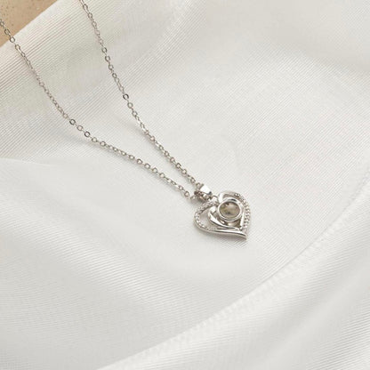 Fotoanheng hjerte bling