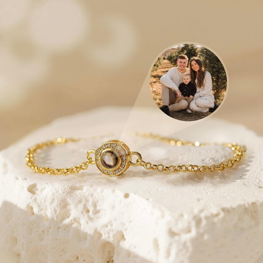 Fotoarmbånd bling