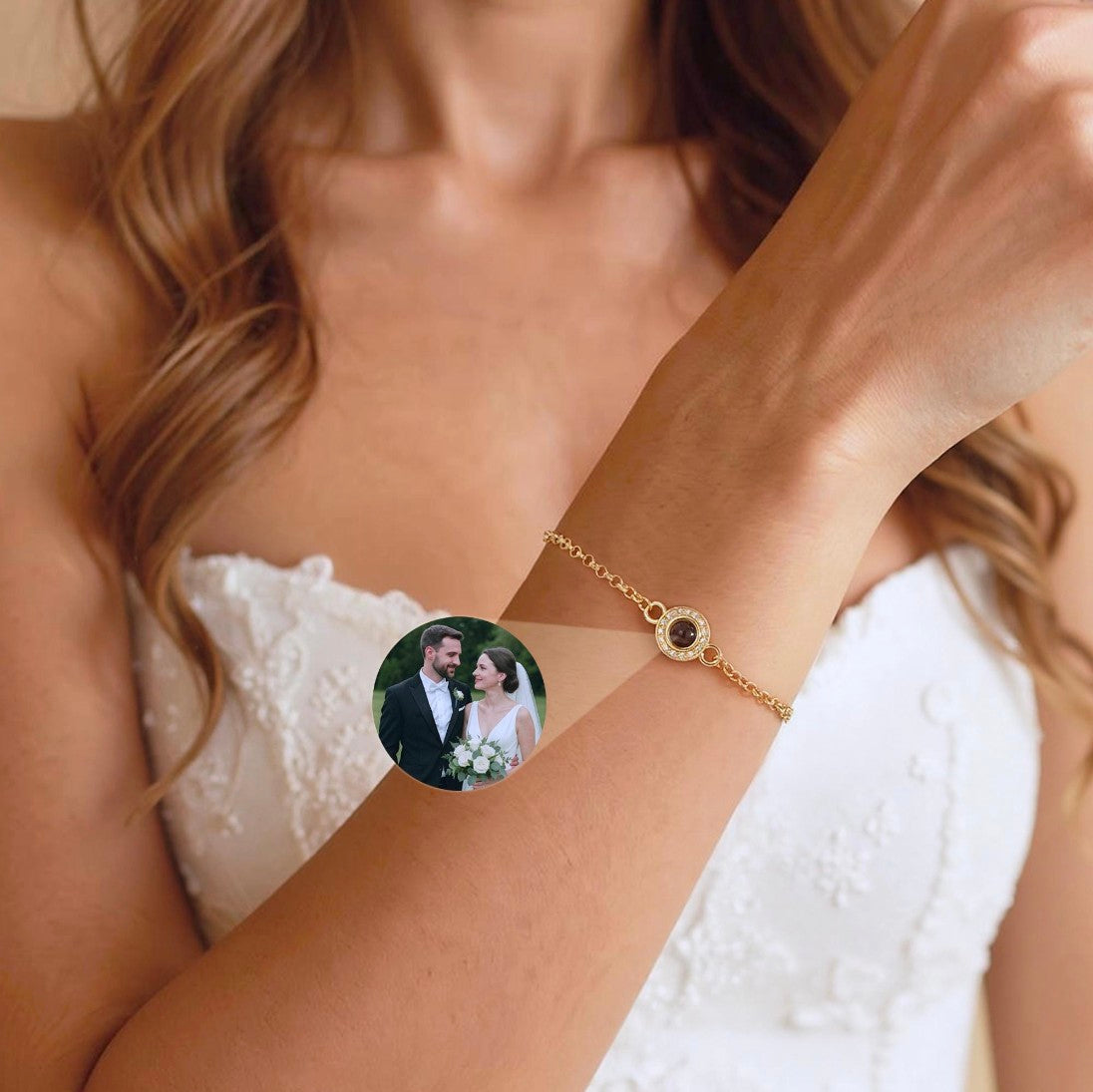 Fotoarmbånd bling