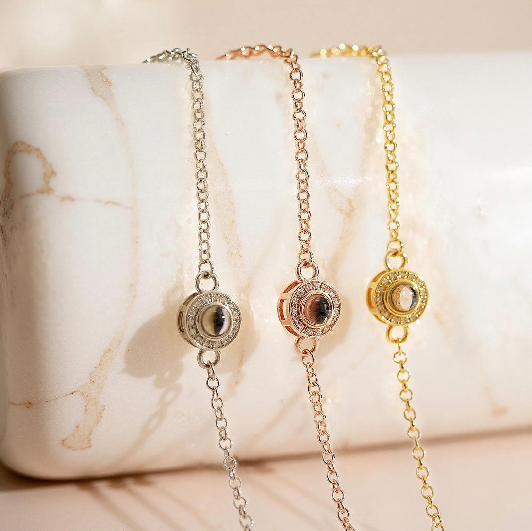 Fotoarmbånd bling