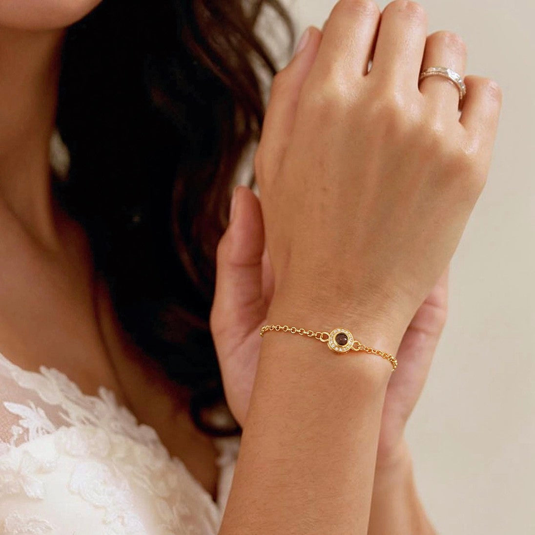 Fotoarmbånd bling