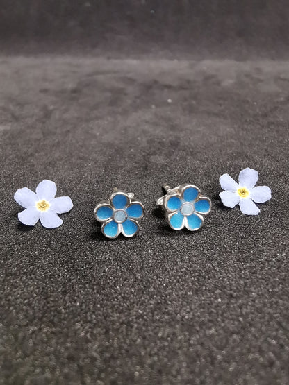Blomst øredobber