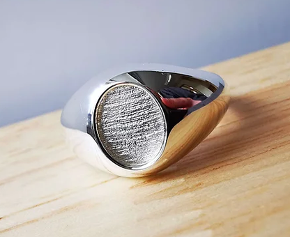 Martin oval signetring