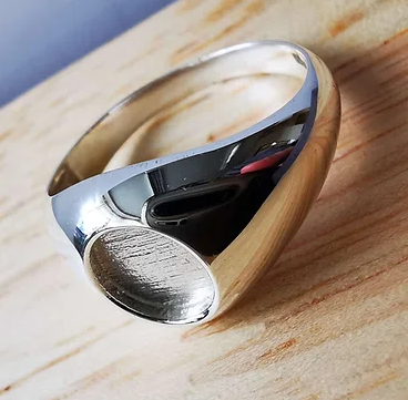 Martin oval signetring